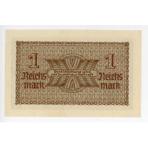 Germany - Third Reich 1 Reichsmark 1940 - 1945 (ND)
