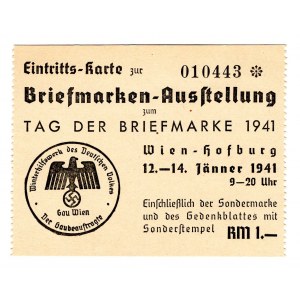 Germany - Third Reich Briefmarken 1 Reichsmark 1941