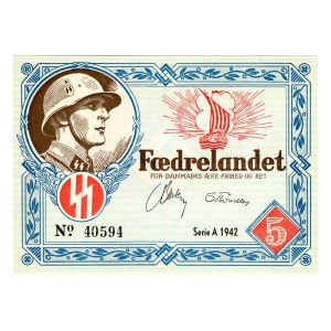 Germany - Third Reich Denmark 5 Kronen 1942