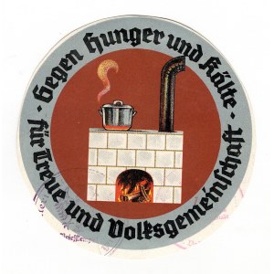 Germany - Third Reich Winterhilfswerk Advertisement Oven 1939