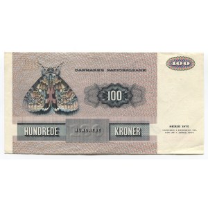 Denmark 100 Kroner 1975