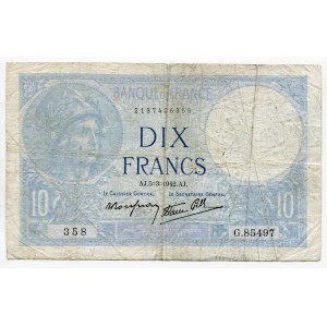 France 10 Francs 1942