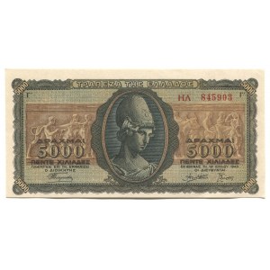 Greece 5000 Drachmai 1943