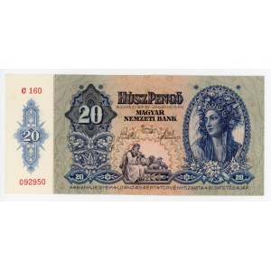 Hungary 20 Pengo 1941