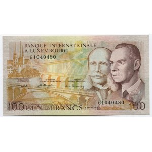 Luxembourg 100 Francs 1981