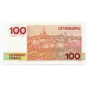 Luxembourg 100 Francs 1986