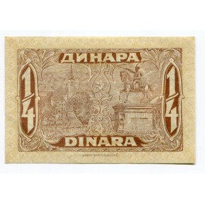 Yugoslavia 25 Para - 1/4 Dinar 1921