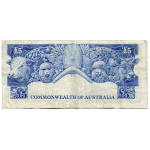 Australia 5 Pounds 1954 (ND)