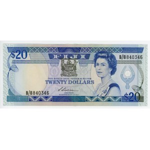 Fiji 20 Dollars 1988 (ND)