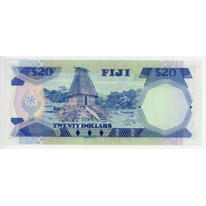 Fiji 20 Dollars 1988 (ND)
