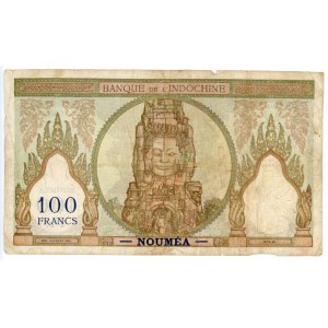 New Caledonia 100 Francs 1957 (ND)