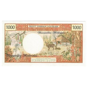 New Hebrides 1000 Francs 1975 (ND)