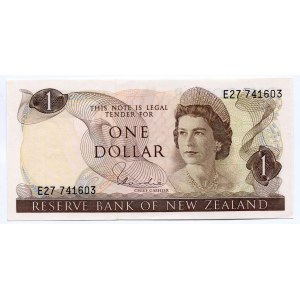 New Zealand 1 Dollar 1977 (ND)
