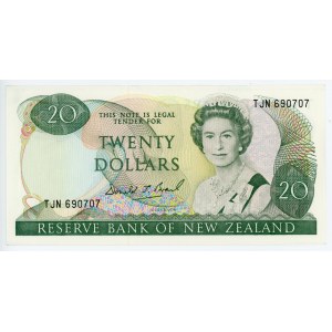 New Zealand 20 Dollars 1989 - 1992 (ND)