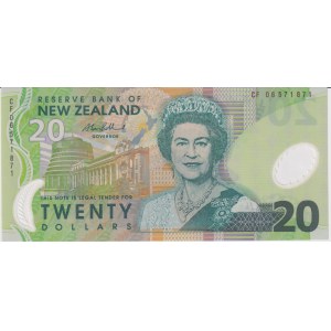New Zealand 20 Dollars 2006 (ND)