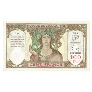 Tahiti 100 Francs 1952 - 1956 (ND)