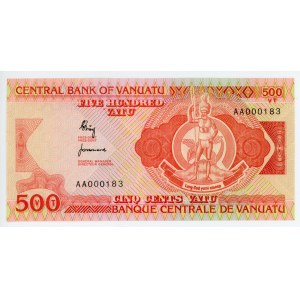 Vanuatu 500 Vatu 1982 (ND)