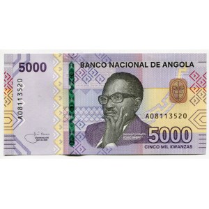 Angola 5000 Kwanzas 2020