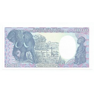 Congo 1000 Francs 1991