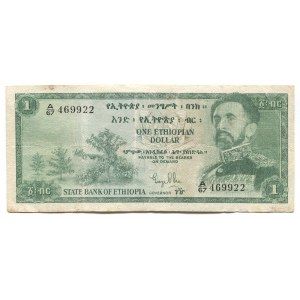 Ethiopia 1 Dollar 1961 (ND)