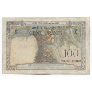 French Somaliland 100 Francs 1952 (ND)