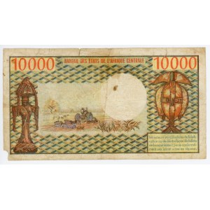 Gabon 10000 Francs 1974 (ND)