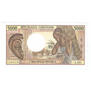 Gabon 5000 Francs 1984 (ND)