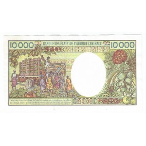 Gabon 10000 Francs 1984 (ND)