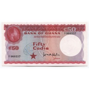 Ghana 50 Cedis 1965 R