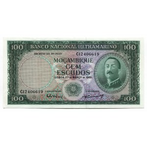Mozambique 100 Escudos 1961