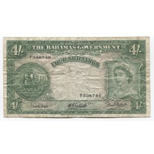 Bahamas 4 Shillings 1953 (ND)