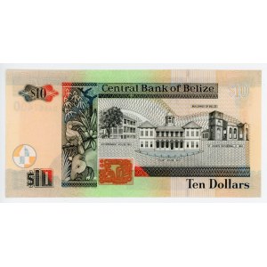 Belize 10 Dollars 2003