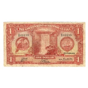 British Guiana 1 Dollar 1938