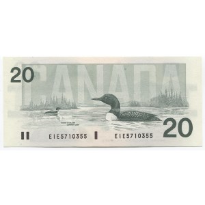 Canada 20 Dollars 1991