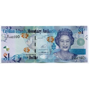 Cayman Islands 1 Dollar 2014