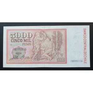 Chile 5000 Pesos 2003