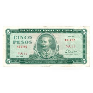 Cuba 5 Pesos 1984