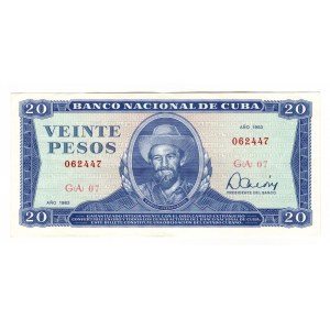 Cuba 20 Pesos 1983