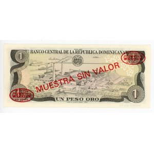 Dominican Republic 1 Peso Oro 1987 Specimen
