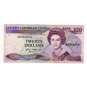 East Caribbean States Saint Lucia 5 Dollars 1985