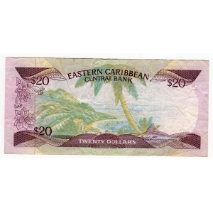East Caribbean States Saint Lucia 5 Dollars 1985