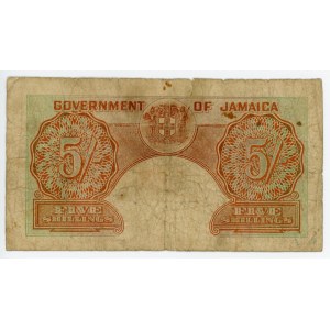Jamaica 5 Shillings 1939