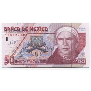 Mexico 50 Pesos 2000