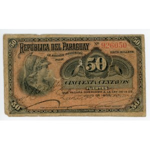 Paraguay 50 Centavos 1903