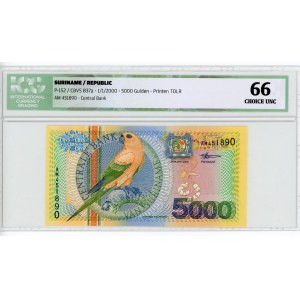 Suriname 5000 Gulden 2000 ICG 66