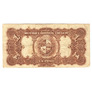 Uruguay 1 Peso 1914 (1925)