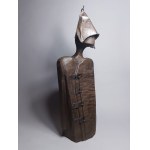 Charles Dusza, Secret - Buste : Arlequin (H 79 cm)