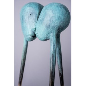 D.Z., Pocałunek (Brąz, wys. 24 cm)