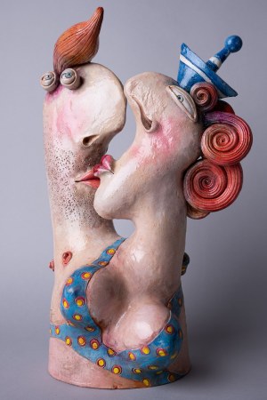 Alex Johanson, Pocałunek (Ceramika unikatowa)