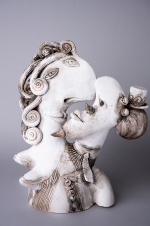 Alex Johanson, Pocałunek (Ceramika unikatowa)